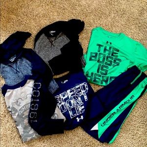 Lot of boys clothes. Size Medium 8.